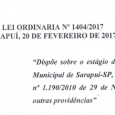 A 4ª sessão ordinária de 2017 começou pela leitura dos comunicados do Ministério da Educação informando a liberação de recursos financeiros conforme tabela abaixo. Programa Valor PNATE R$ 1.633,09 PNATE […]