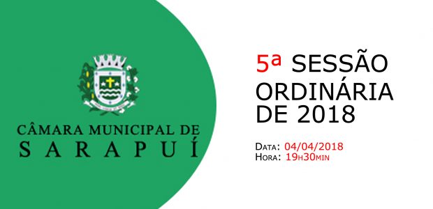 PAUTA DA 5ª SESSÃO ORDINÁRIA DE 2018  Em atenção ao que dispõe o artigo 182 e parágrafo único do Regimento Interno, torna-se pública a Pauta da 5ª Sessão Ordinária do […]