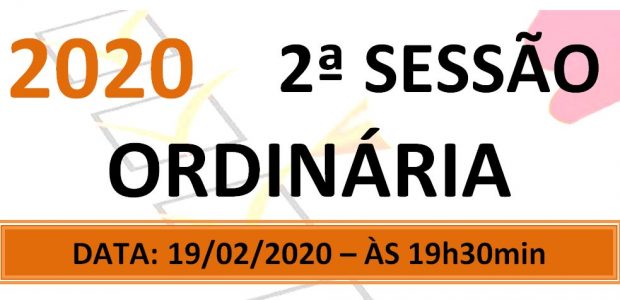 PAUTA DA 2ª SESSÃO ORDINÁRIA DE 2020 Em atenção ao que dispõe o artigo 182 e parágrafo único do Regimento Interno, torna-se pública a Pauta da 2ª Sessão Ordinária do […]