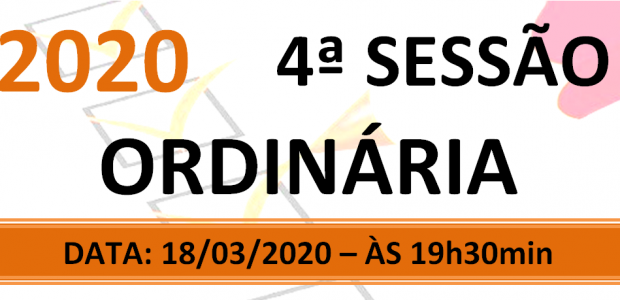 PAUTA DA 4ª SESSÃO ORDINÁRIA DE 2020. Em atenção ao que dispõe o artigo 182 e parágrafo único do Regimento Interno, torna-se pública a Pauta da 4ª Sessão Ordinária do […]