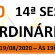 PAUTA DA 14ª SESSÃO ORDINÁRIA DE 2020 Em atenção ao que dispõe o artigo 182 e parágrafo único do Regimento Interno, torna-se pública a Pauta da 14ª Sessão Ordinária do […]