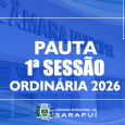 Em atenção ao que dispõe o artigo 182 e parágrafo único do Regimento Interno, torna-se pública a Pauta da 1ª Sessão Ordinária do ano de 2026, que se realizará em [&hellip;]